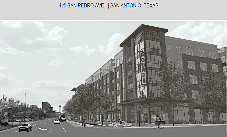 San Antonio: Apartment Developer Proposes Five-Story Building on San Pedro Avenue